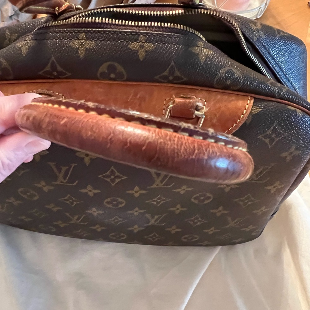 Louis Vuitton Brown Monogram Satchel - Picture 12 of 15